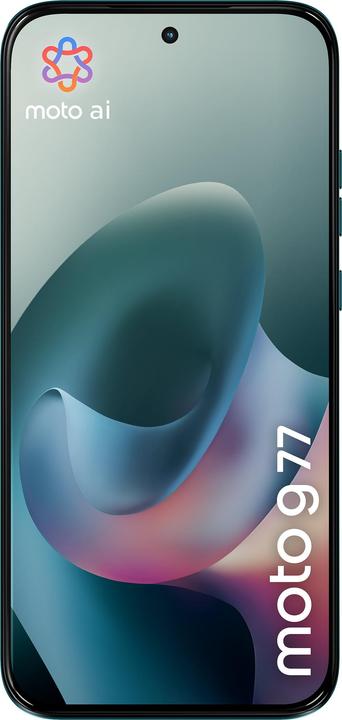 Actual product image Motorola Moto G77 (256 GB, Shaded Spruce, 6.78", SIM + eSIM, 5G)