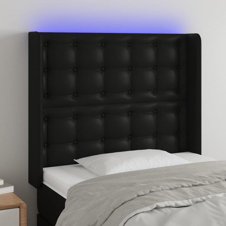 Actual product image vidaXL LED Kopfteil (83 x 16 x 128 cm)