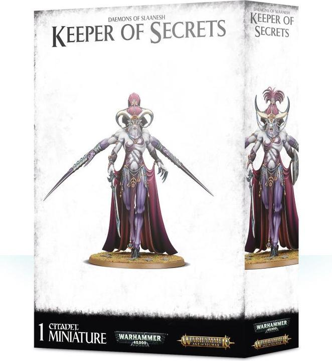 Actual product image Games Workshop Warhammer 40k & AoS - Daemons of Slaanesh Keeper of Secrets (Plastic)