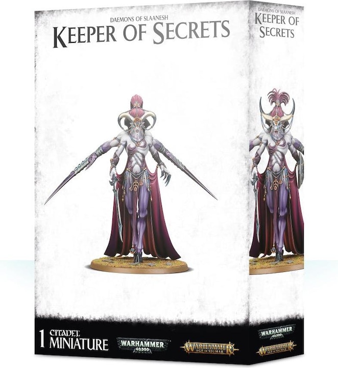 Produktbild Games Workshop Warhammer 40k & AoS - Daemons of Slaanesh Keeper of Secrets (Kunststoff)