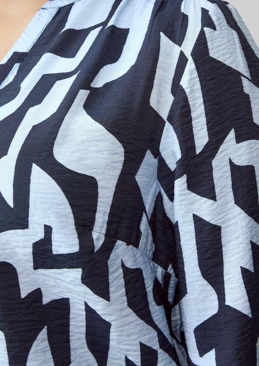 Immagine prodotto s.Oliver Bluse Strukturierte Bluse aus Viskosemix mit Raffung (52)
