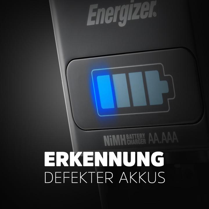 Image du produit Energizer Recharge 1 heure (4 pcs, AA, AAA, 2300 mAh, Piles rechargeables + chargeur)