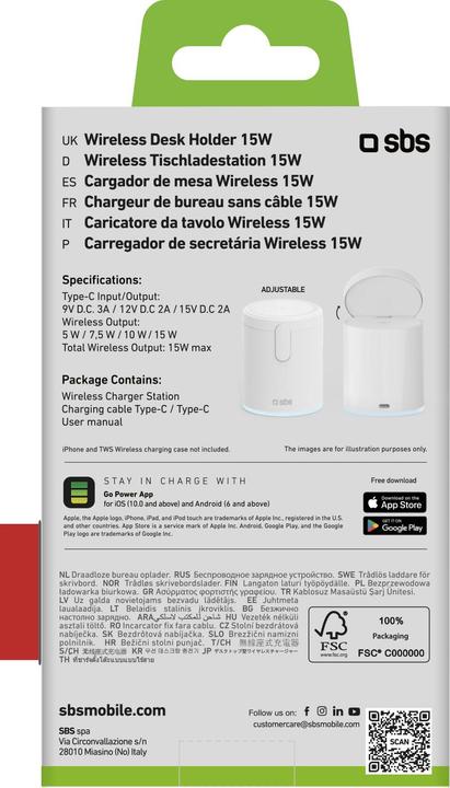 Immagine prodotto SBS Tewirmagfold2in1 (15 W)