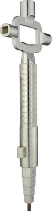 Actual product image Bever Multi-key 739S nickel-plated