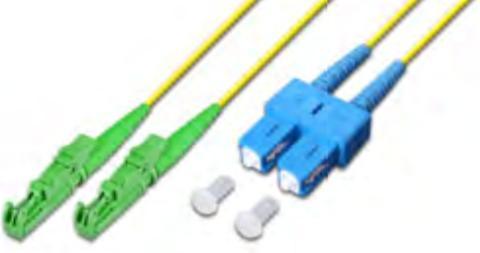 Actual product image Lightwin LWL Duplex Patch Cable (CAT7, 1 m)