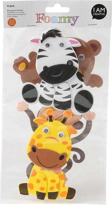 Actual product image I Am Creative Sponge rubber forms 3D