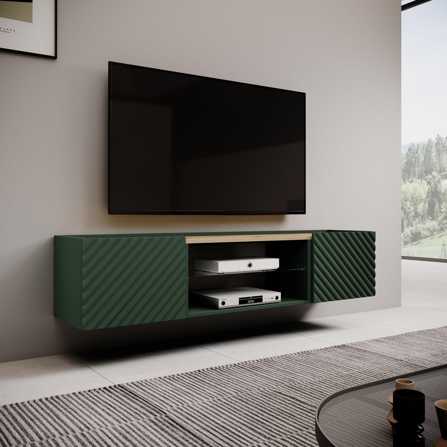 Thumbnail - Cama, TV Möbel, Onda (180.5 x 40 x 58 cm)