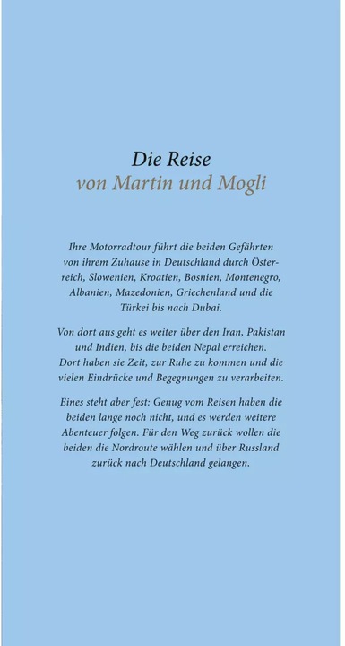 Produktbild Einmal mit der Katze um die halbe Welt (Deutsch, Martin Klauka, 2020)