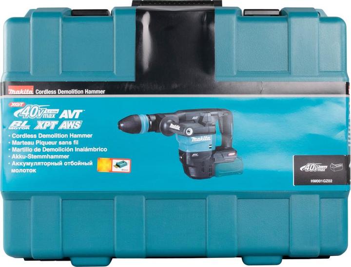 Produktbild Makita XGT HM001GZ02 Akku-Meisselhammer 40VMAX (Akkubetrieb, 40 V)