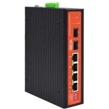 Wi-Tek 4GE+2SFP FIBER UPLINK, Switch di rete