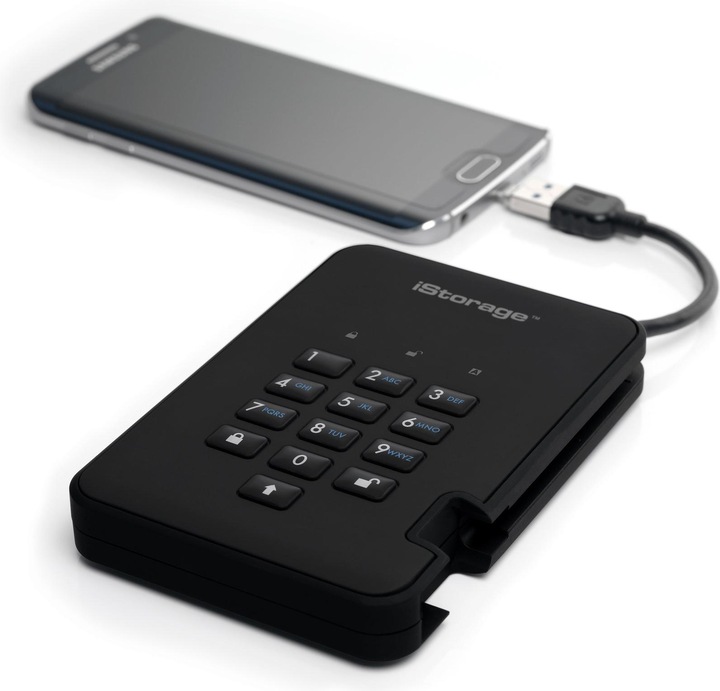 Produktbild iStorage 500GB diskAshur2 HDD (0.50 TB)