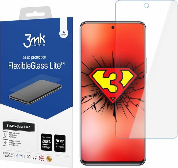 Actual product image 3MK Huawei Nova 9 SE - FlexibleGlass Lite? (1 pcs., Huawei Nova 9 SE)