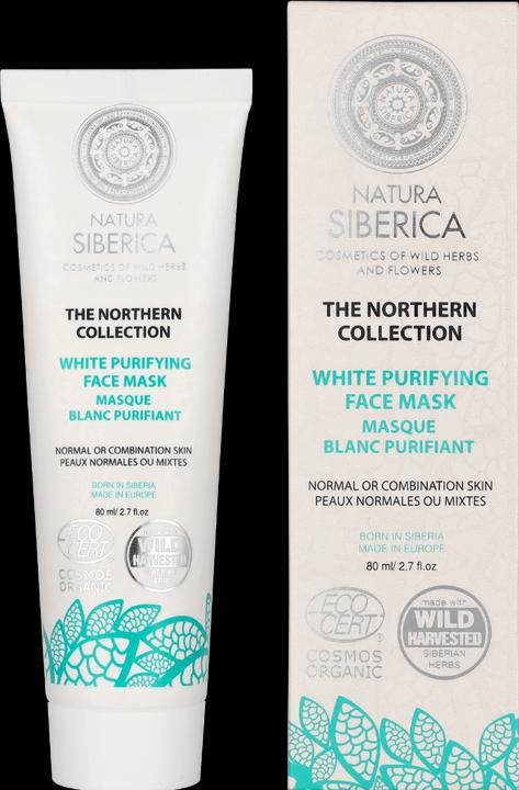 Actual product image Natura Siberica White Purifying Face Mask (80 ml)
