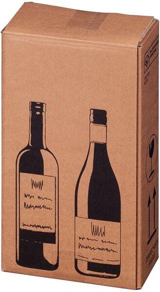 Produktbild Smartboxpro Versandkarton 00069082 für 2 Flaschen 10 St./Pack. (10 x)