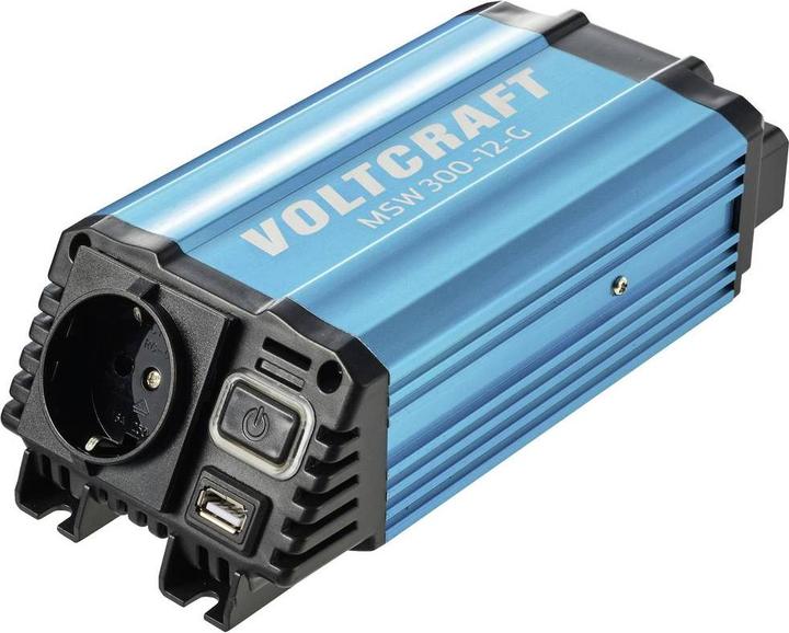 Voltcraft Wechselrichter MSW 300-12-G 300W 12 V/DC - 230 V/AC