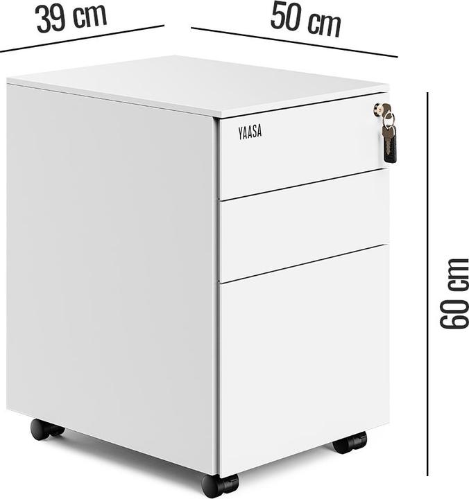 Produktbild Yaasa File Cabinet Edged (39 x 50 x 60 cm)