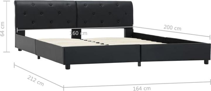 Image du produit vidaXL Bettgestell (160 x 200 cm)