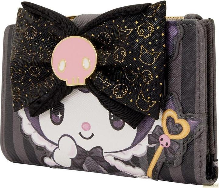 Actual product image Loungefly Hello Kitty Kuromi 20th Anniversary wallet