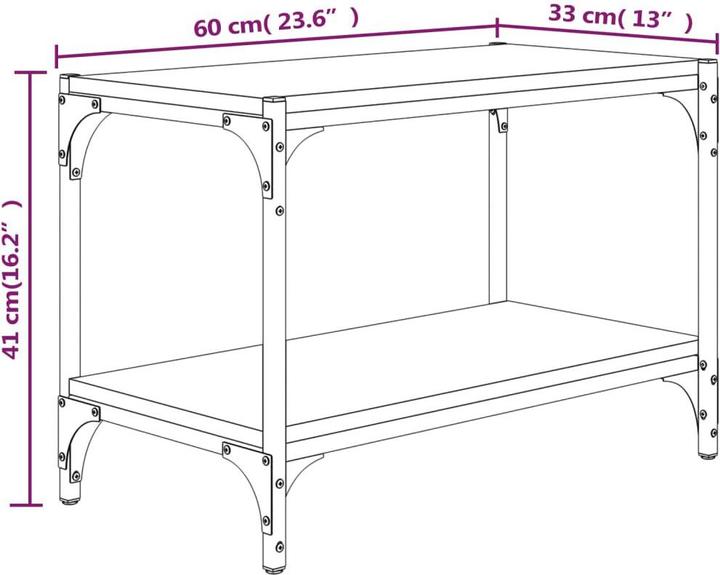 Image du produit vidaXL Callen (60 x 33 x 41 cm)