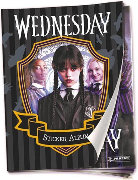 Actual product image Panini Wednesday Sticker Collection Eco-Blister *German Version*