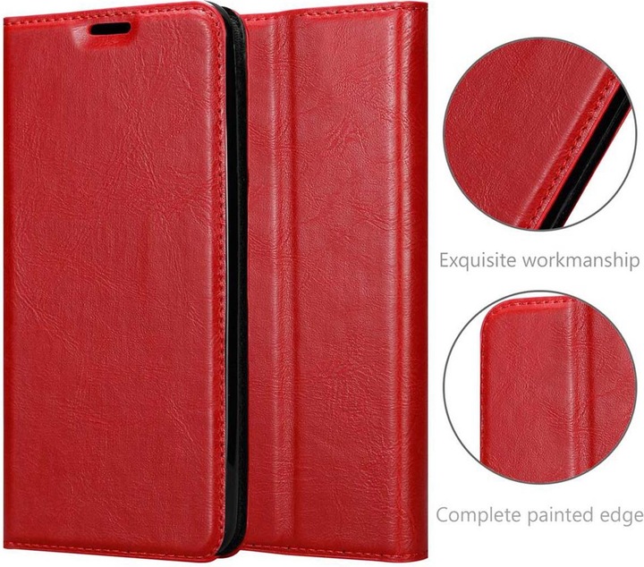 Actual product image Cadorabo Book Invisible Magnet Cover (Oppo Find X)