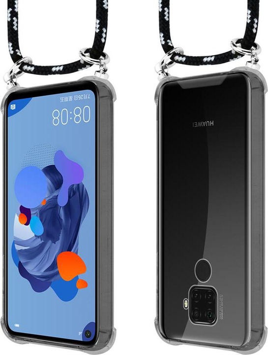 Produktbild Cadorabo TPU Handy Kette SILBER Cover