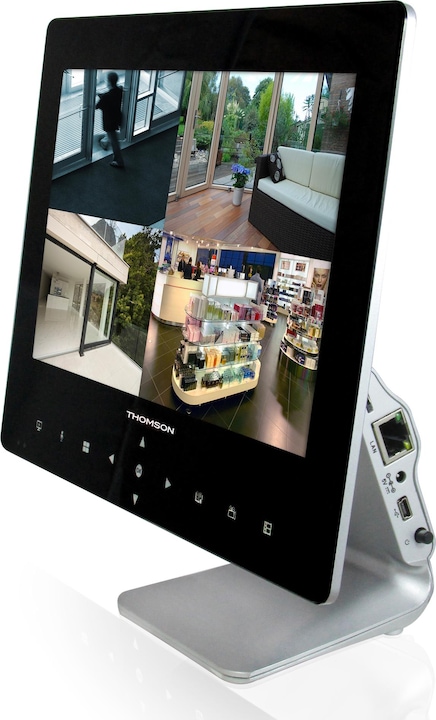 Actual product image Thomson 512330 Wireless surveillance camera set with 2 cameras 1280 x 720 pixels 2.4 GHz (1280 x 720 pixels)