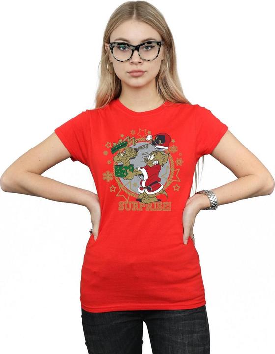 Produktbild Tom & Jerry Christmas Surprise TShirt (L)
