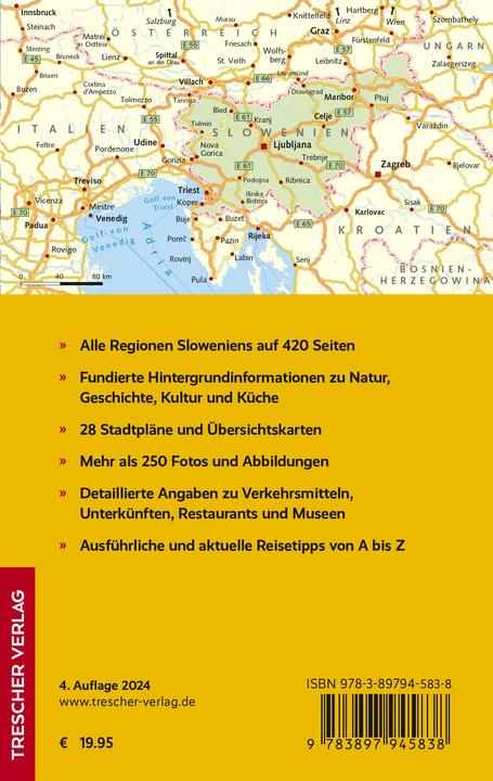 Produktbild Reiseführer Slowenien (Deutsch, Matthias Jacob, Klaus Schameitat, 2024)