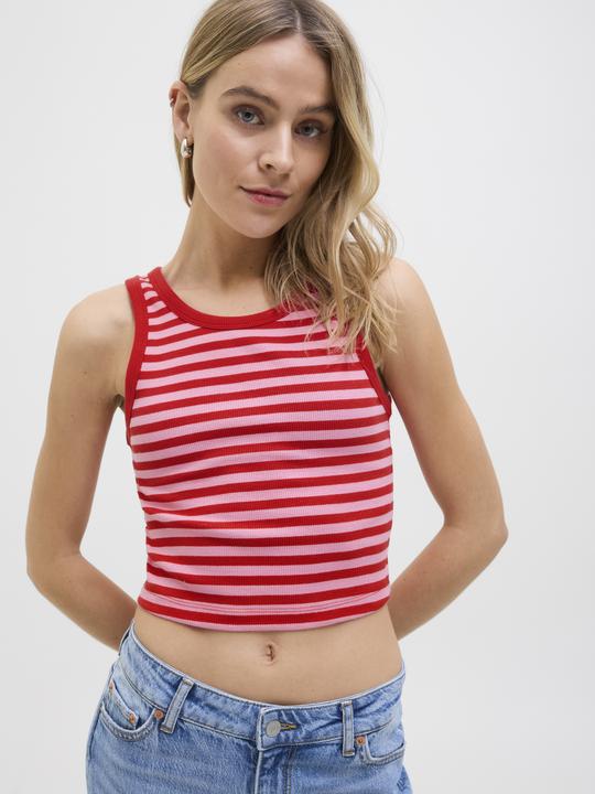 Immagine prodotto JJXX Jxfallon Str Sl Stripe Rib Top Jrs Sn (XL)