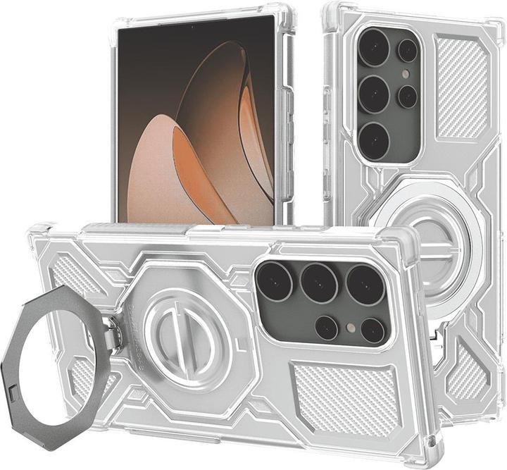 Actual product image Techsuit - Carbon Shield PRO - Samsung Galaxy S24 Ultra - White Transparent (Samsung Galaxy S24 Ultra)