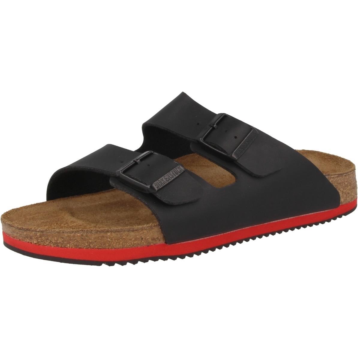 Arizona Birko Flor Red And Black Birkenstock Birkenstock Arizona