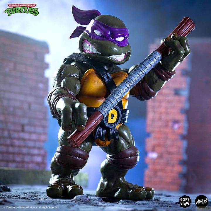 Actual product image Mondo Teenage Mutant Ninja Turtles Soft Vinyl Figure Donatello 25 cm