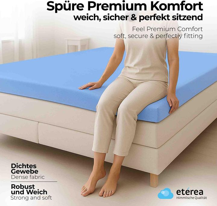Image du produit Etérea Microfibre interlock pour topper (90 x 200 - 100 x 200 cm)
