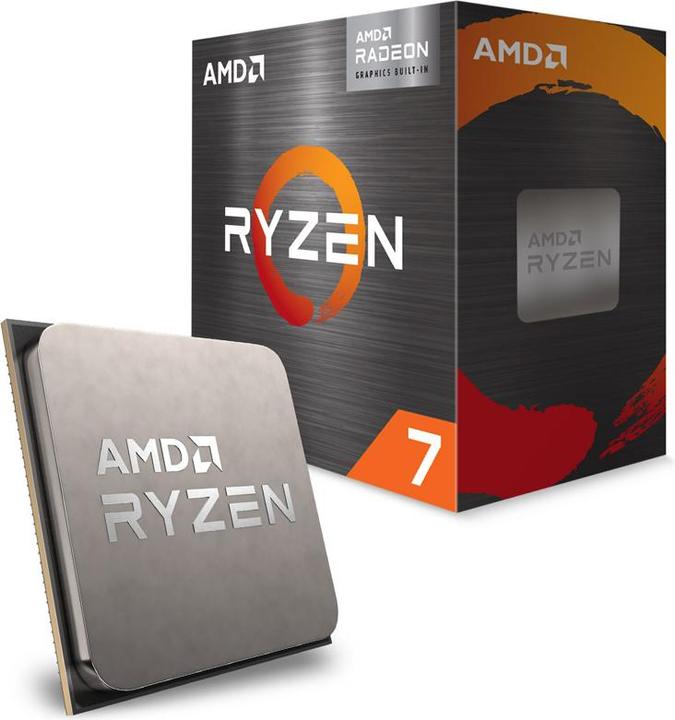 Actual product image AMD Ryzen 7 5700G (AM4, 3.80 GHz, 8 -Core)