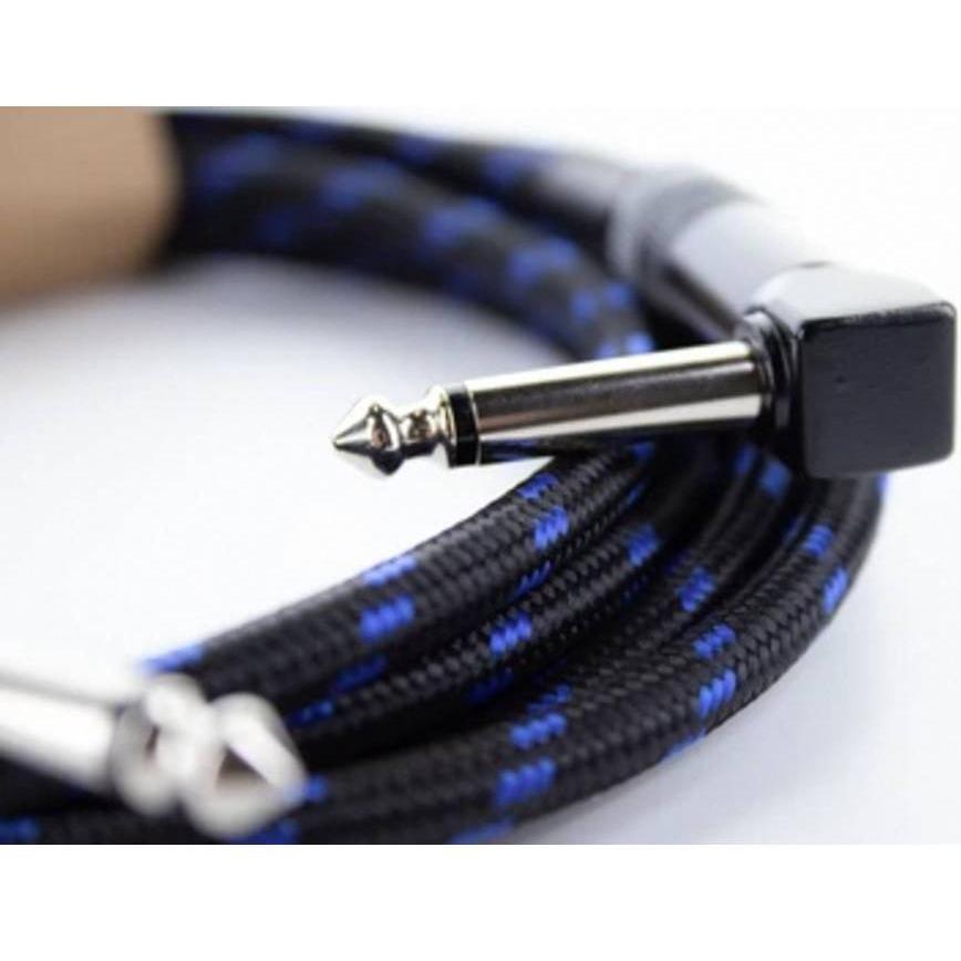 Thumbnail - Cordial EI 7,5 PR-TWEED-BL Instrumenten Anschlusskabel (1x Klinkenstecker 6.3 mm (7.50 m, 6.3mm Klinke (Jack)), Audio Ka...