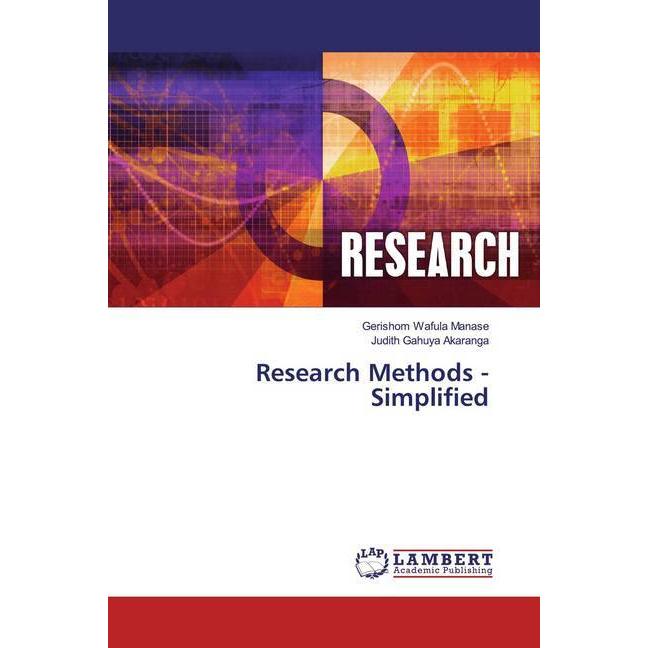 Thumbnail - Research Methods - Simplified, Fachbücher von Judith Gahuya Akaranga, Gerishom Wafula Manase