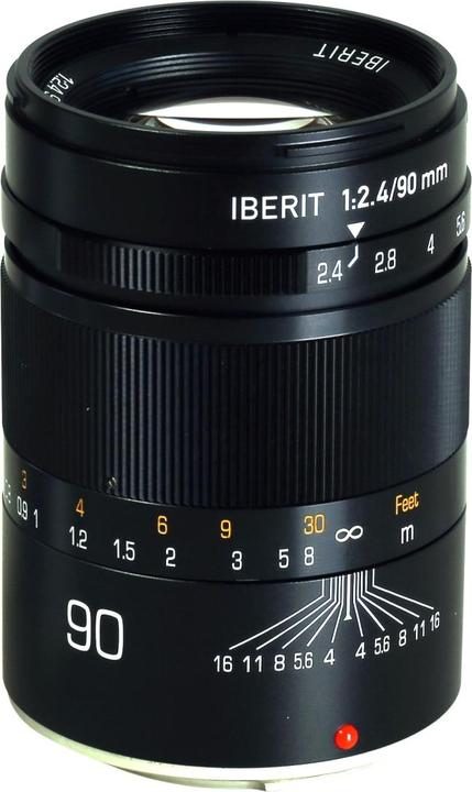 Kipon Iberit 90mm f/2.4 Fuji X (Fujifilm X, Vollformat)