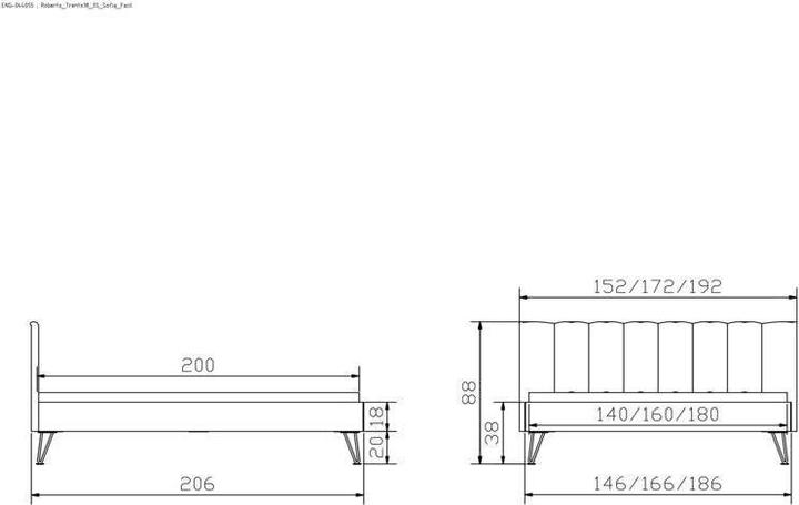 Produktbild Hasena Roberto (140 x 200 cm)