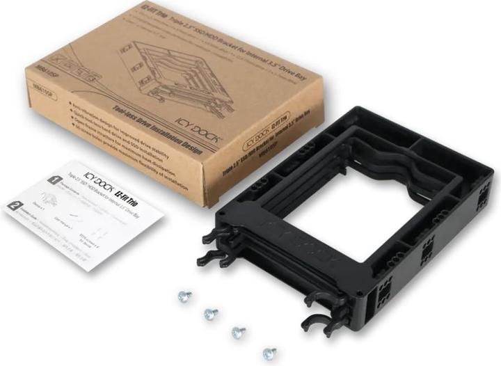 Produktbild Icy Dock Einbaurahmen IcyDock IDE/SATA in HDD/SSD sw