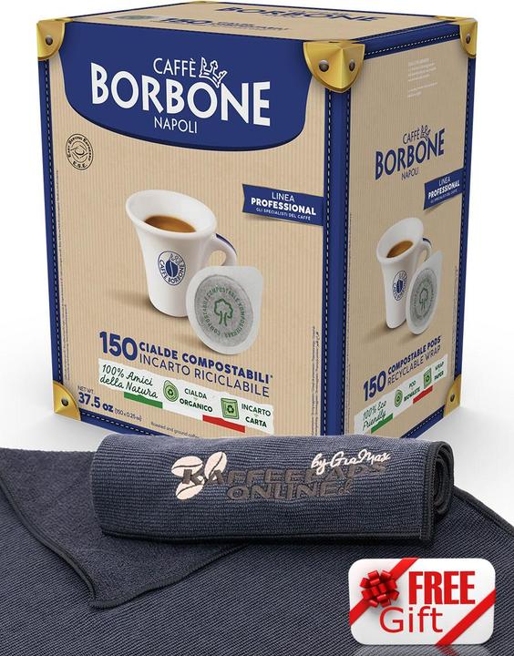 Immagine prodotto Caffè Borbone Rossa Lungo (150 x Porta.)
