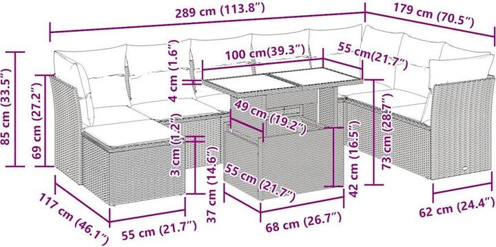 Produktbild vidaXL Callen