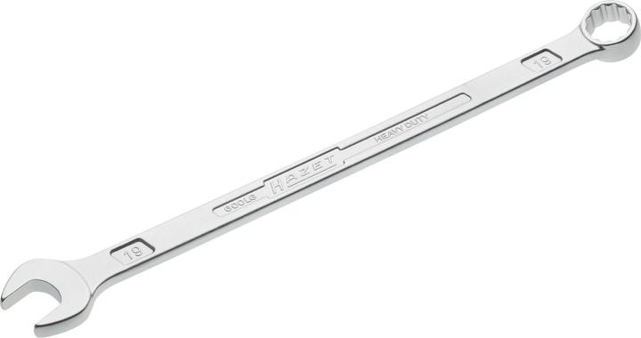 Actual product image HAZET Combination wrench ∙ extra long ∙ slim design 600LG-19 ∙ Outside 12-point traction profile ∙ … (19 mm)