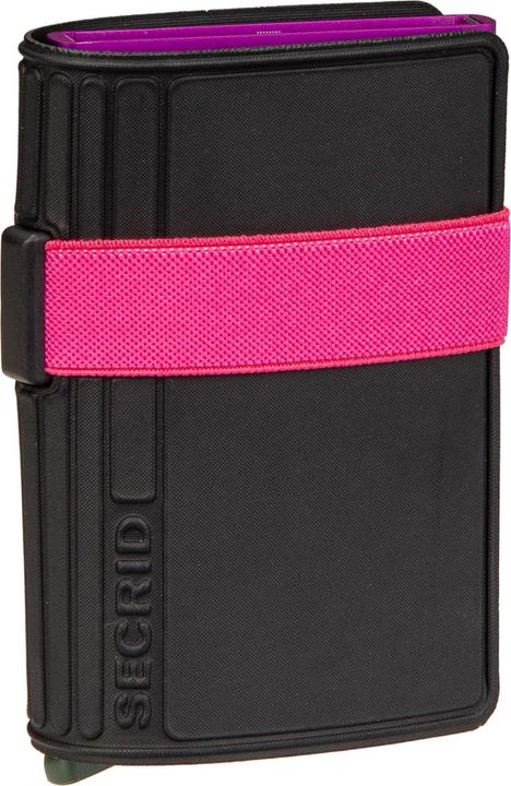 Actual product image Secrid Bandwallet TPU Wallet, black/pink