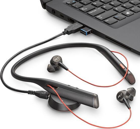 Produktbild Poly VOY 6200 USB-C BLK HEADSET (Aktive Geräuschunterdrückung, 16 h, Kabelgebunden, Kabellos)