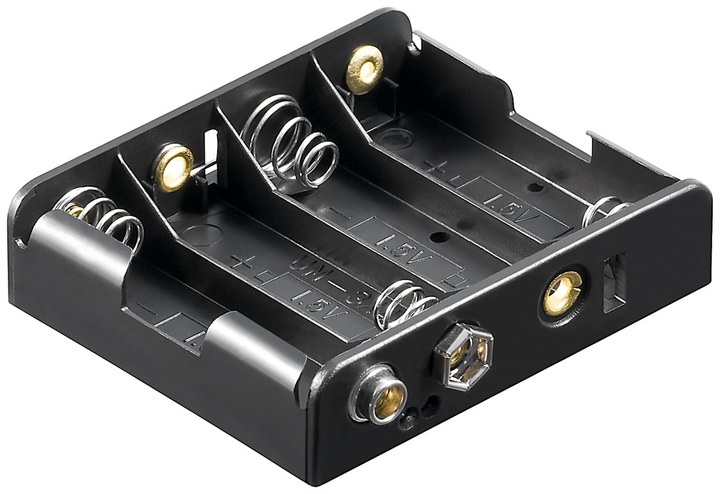 Produktbild Goobay 4x AA (Mignon) Batteriehalter