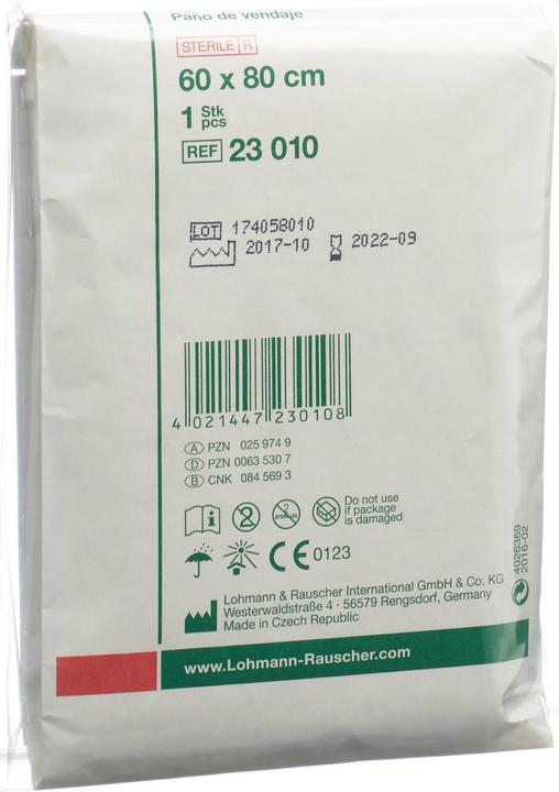 Actual product image Lohmann & Rauscher Bandage cloth 60x80cm sterile