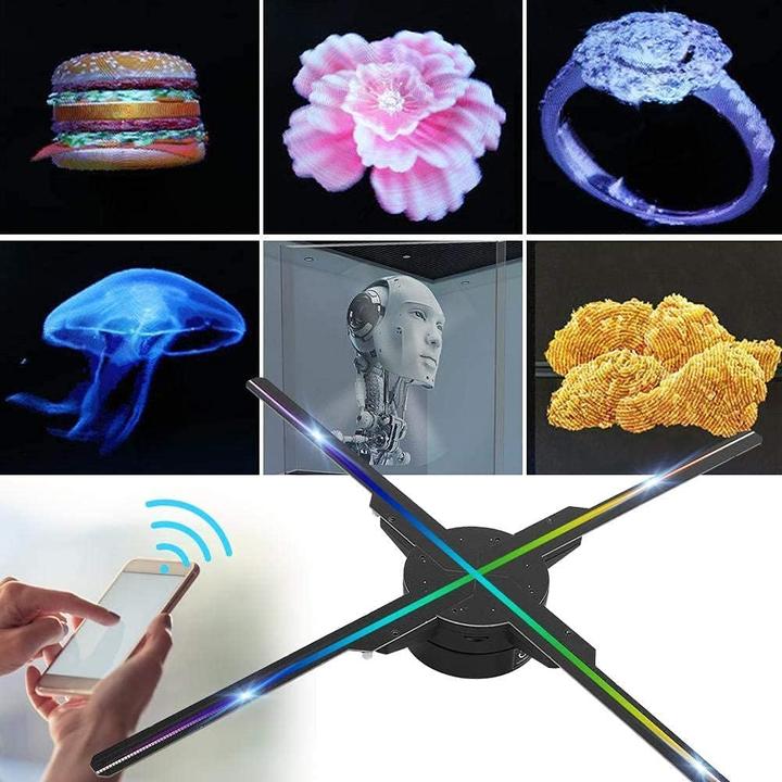 Produktbild OBA 3D-Hologramm-Projektor ‎ZH03-HDmit WiFi und Bluetooth (Full HD)