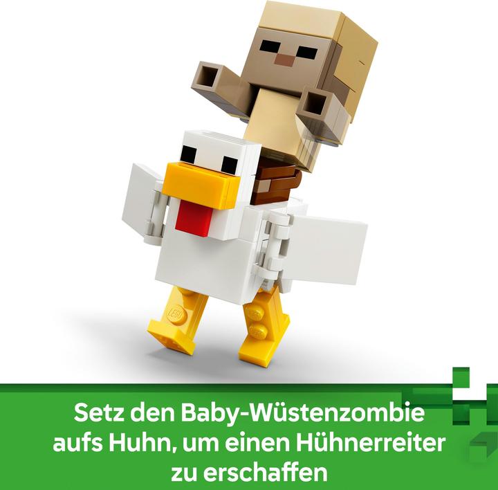 Produktbild LEGO Angriff des Hühnerreiters in der Wüste (21592, LEGO Minecraft)