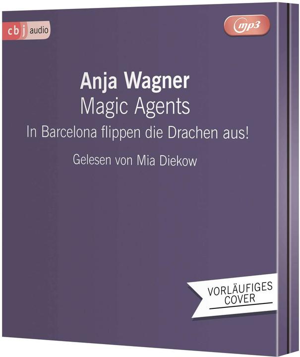 Productafbeelding Magische agenten - De draken gaan uit hun dak in Barcelona! (Anja Wagner, Duits)